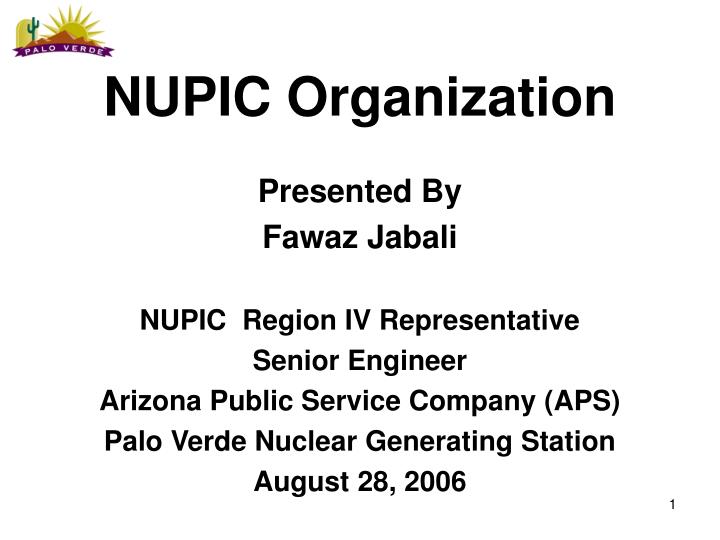 nupic organization