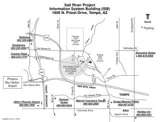 Salt River Project Information System Building (ISB) 1600 N. Priest Drive, Tempe, AZ