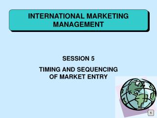 INTERNATIONAL MARKETING MANAGEMENT