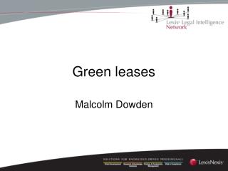 Green leases