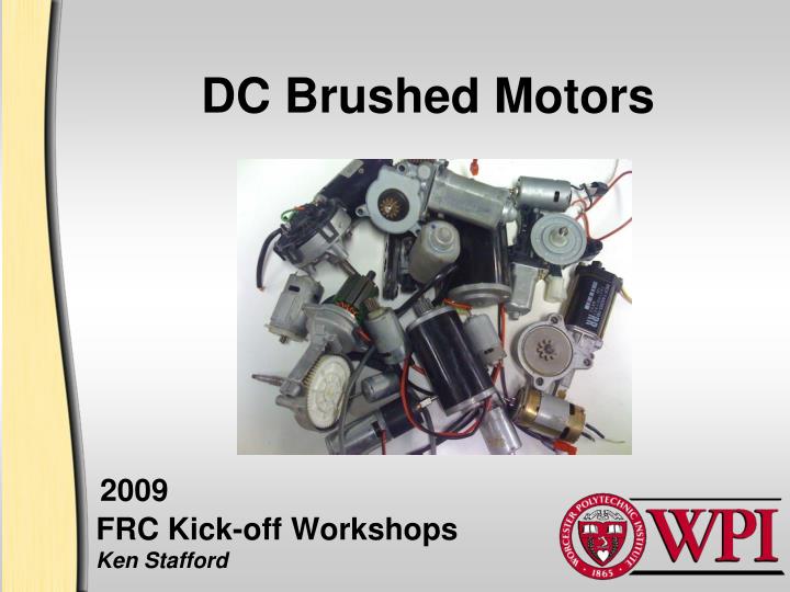 dc brushed motors