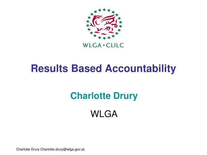 results based accountability