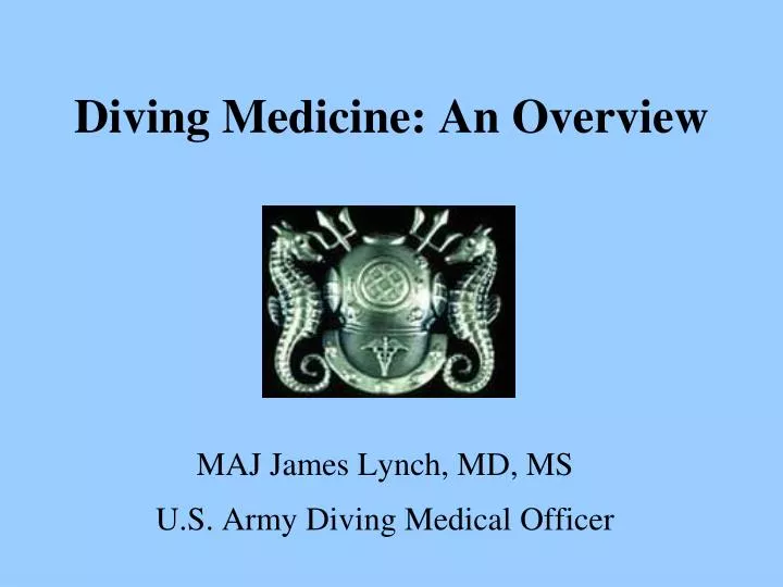 diving medicine an overview
