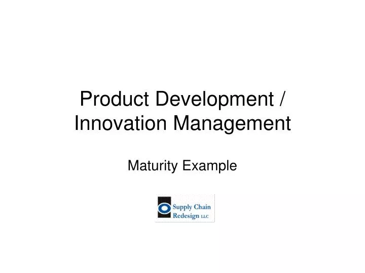 product development innovation management