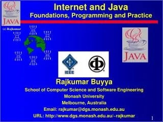 Internet and Java Foundations, Programming and Practice