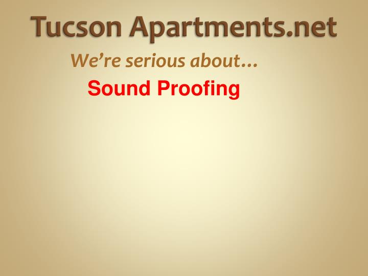 tucson apartments net