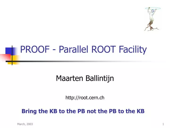 proof parallel root facility