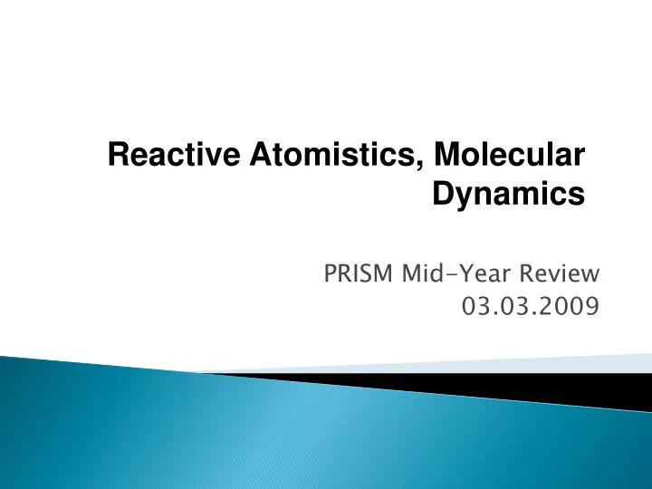 prism mid year review 03 03 2009