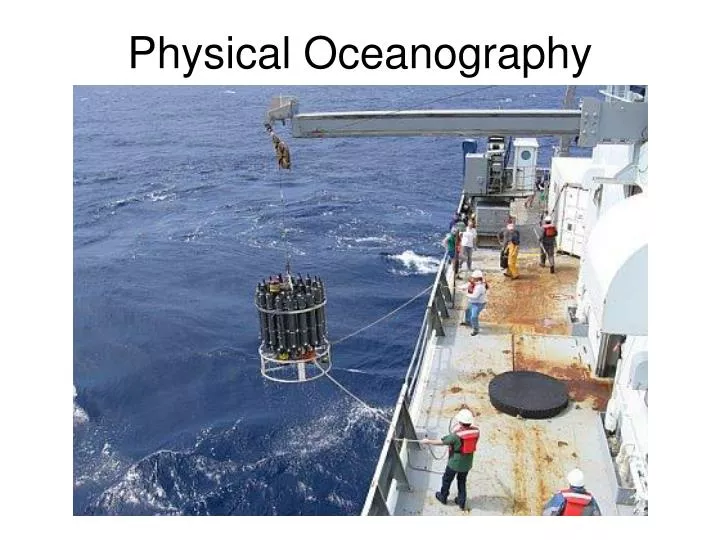 physical oceanography