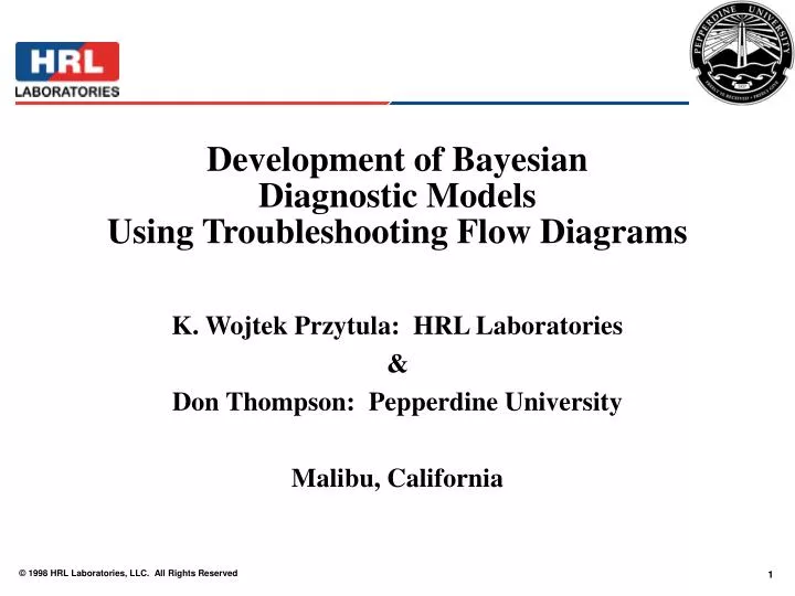 development of bayesian diagnostic models using troubleshooting flow diagrams