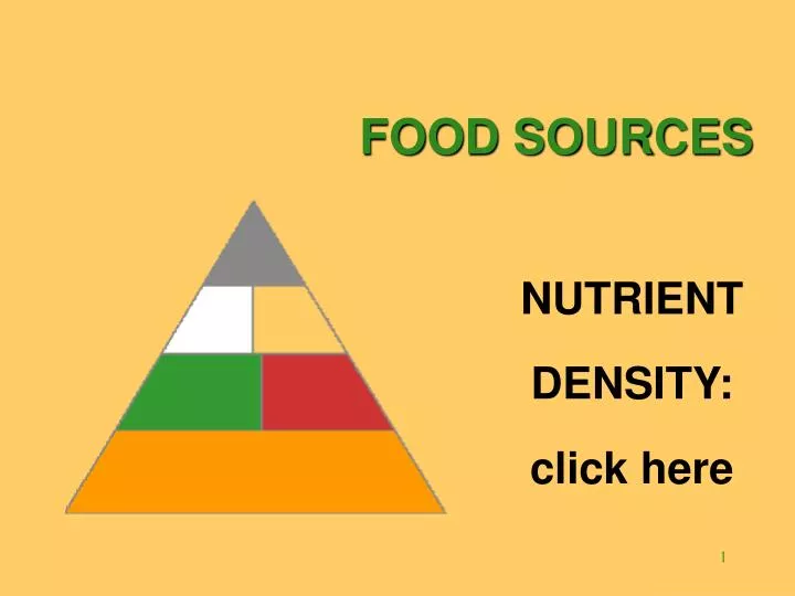 food sources
