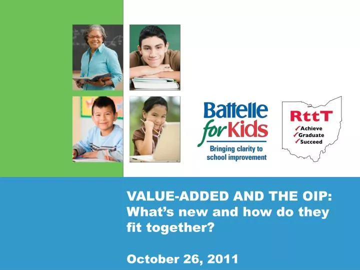 value added and the oip what s new and how do they fit together october 26 2011