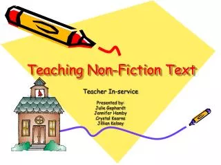 Teaching Non-Fiction Text