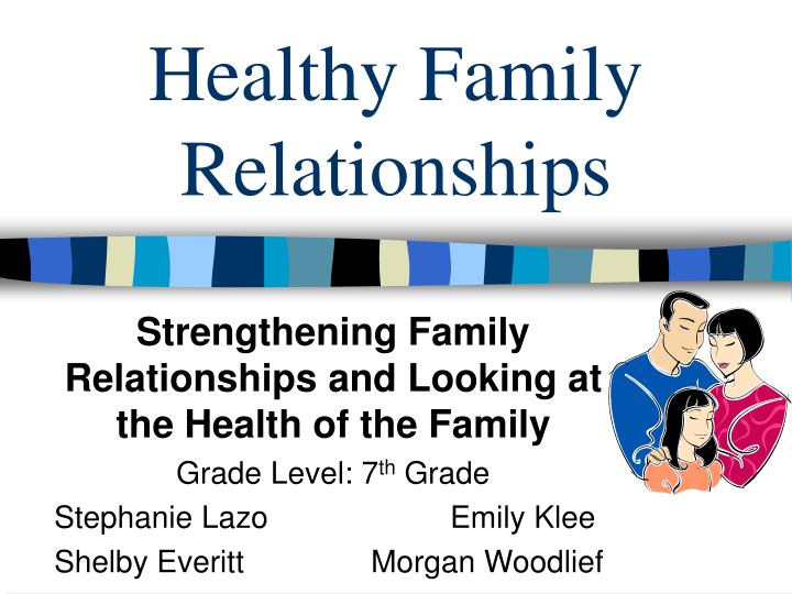 healthy family relationships