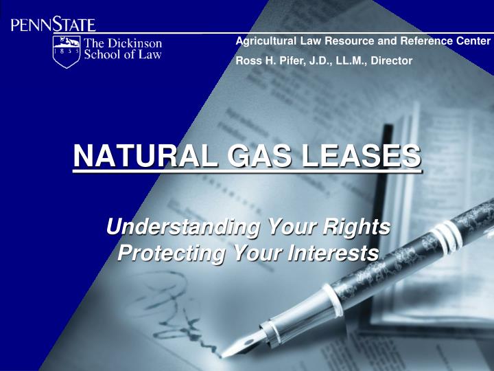 natural gas leases