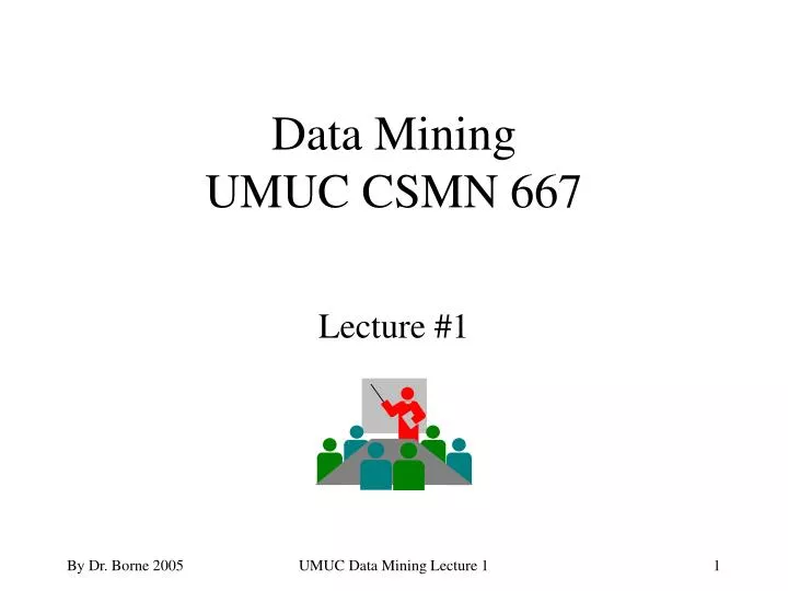 data mining umuc csmn 667