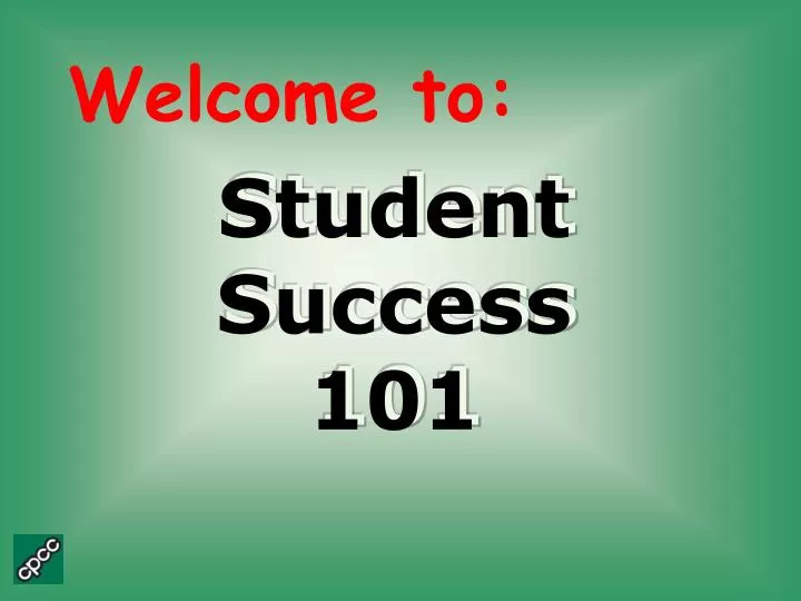 student success 101