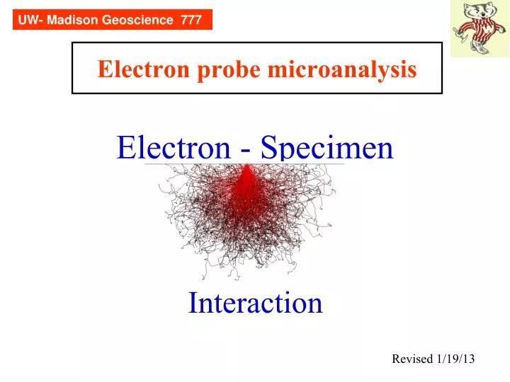 electron probe microanalysis