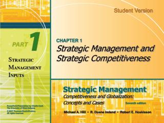 CHAPTER 1 Strategic Management and Strategic Competitiveness