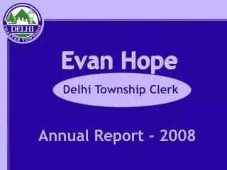 Annual Report - 2008