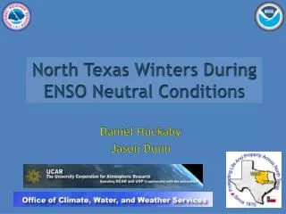 North Texas Winters During ENSO Neutral Conditions