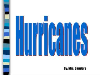 Hurricanes