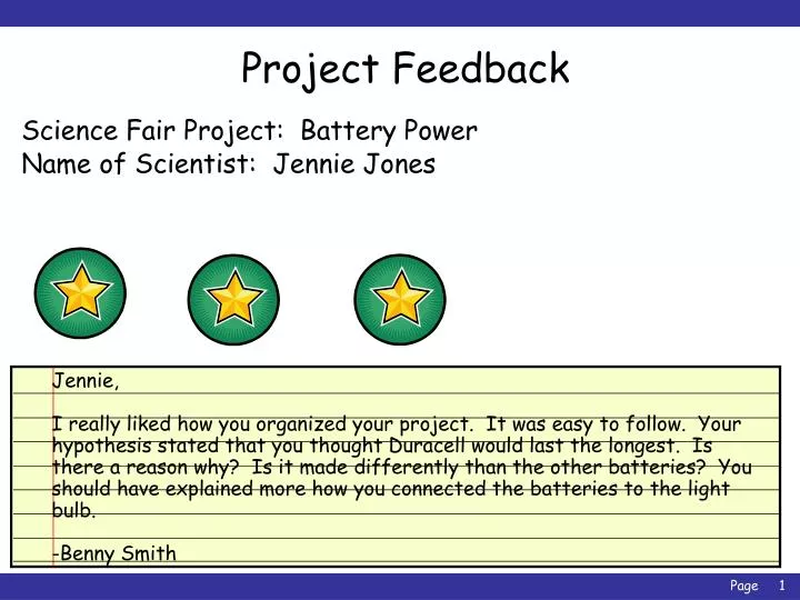 science fair project battery power