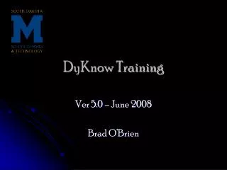 DyKnow Training