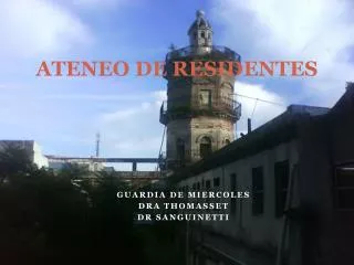 ATENEO DE RESIDENTES