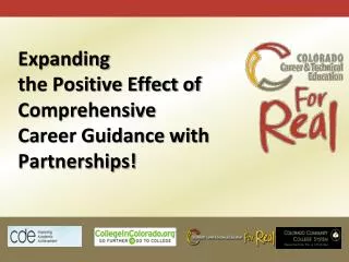 Expanding the Positive Effect of Comprehensive Career Guidance with Partnerships!