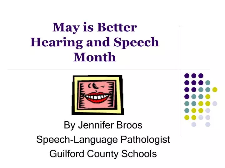 may is better hearing and speech month