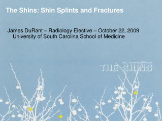 The Shins: Shin Splints and Fractures