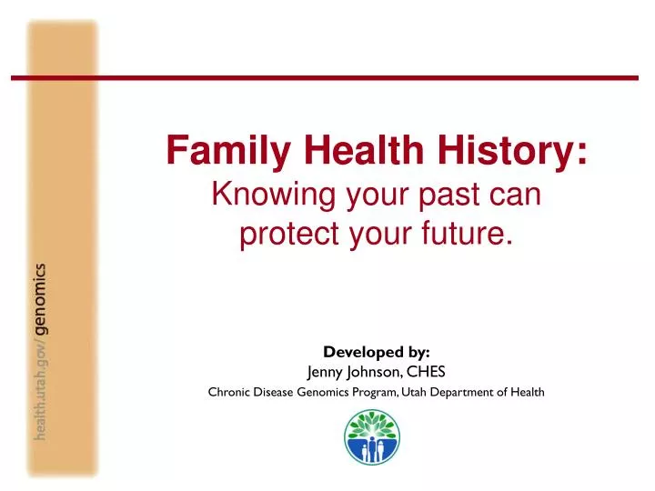 family health history knowing your past can protect your future