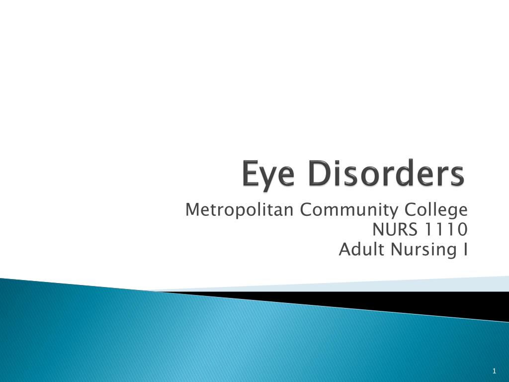 PPT - Eye Disorders PowerPoint Presentation, free download - ID:292815