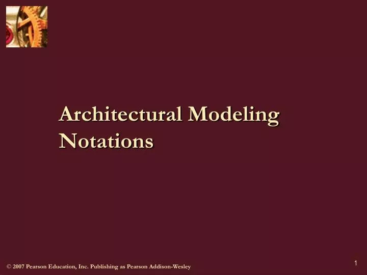architectural modeling notations