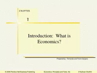 Introduction: What is Economics?
