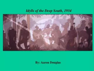Idylls of the Deep South, 1934