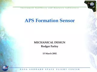 APS Formation Sensor