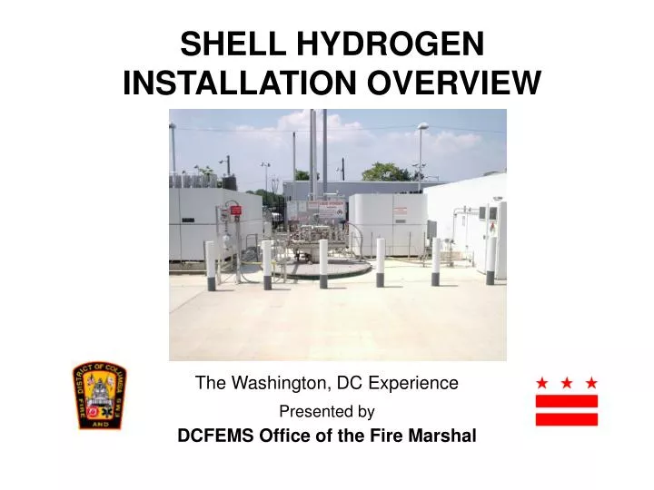 shell hydrogen installation overview
