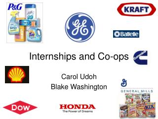 Internships and Co-ops