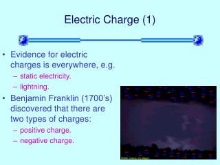 Electric Charge (1)