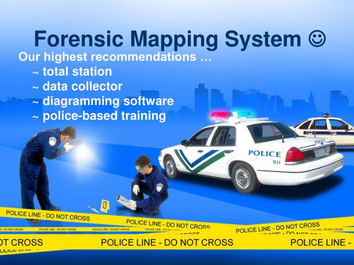 forensic mapping system