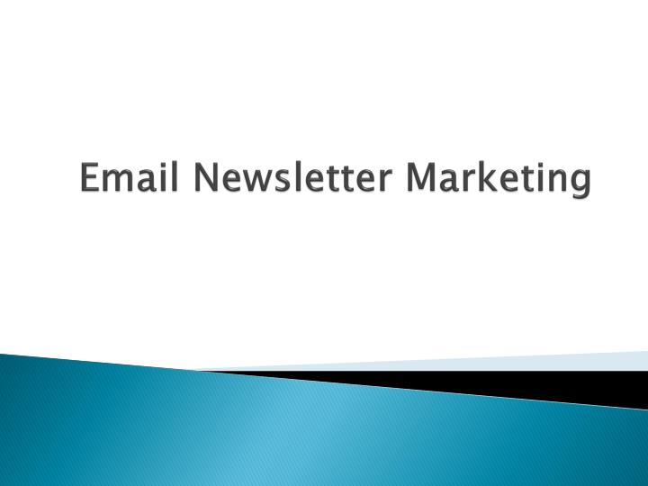 email newsletter marketing