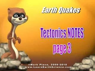 Earth Quakes