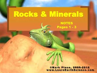 Rocks &amp; Minerals