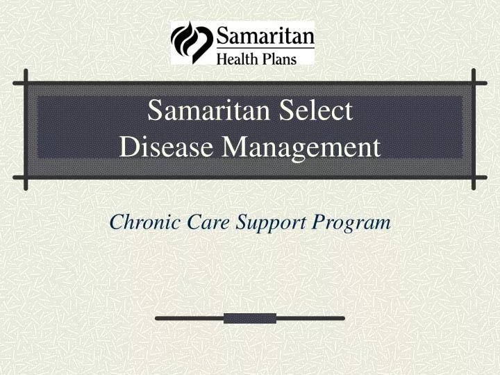 samaritan select disease management