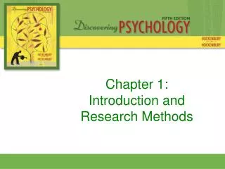 Chapter 1: Introduction and Research Methods