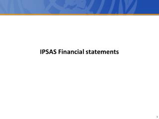 IPSAS Financial statements
