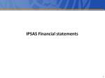 IPSAS Financial statements - slide 1
