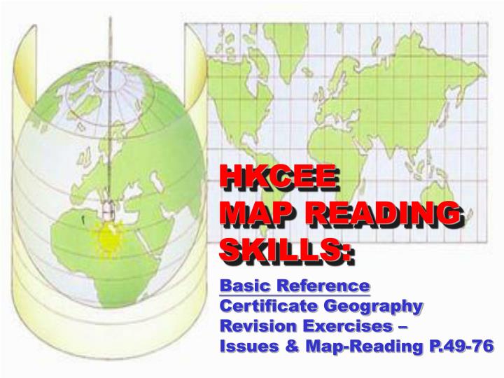 basic reference certificate geography revision exercises issues map reading p 49 76